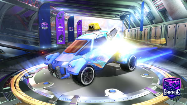 A Rocket League car design from QUIP__