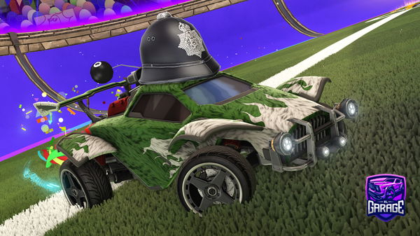 A Rocket League car design from G0ldenGr00t