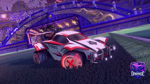 A Rocket League car design from Ballgui
