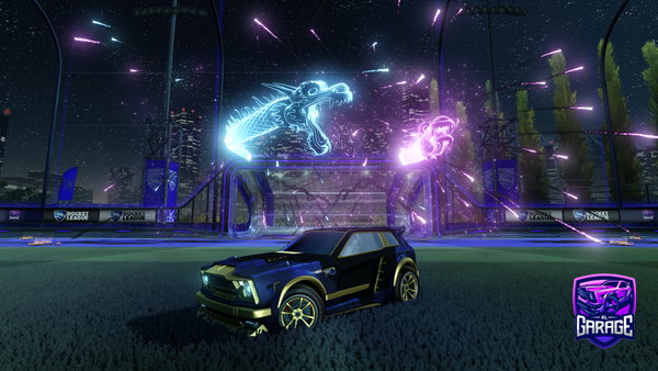 A Rocket League car design from Oyaro2323
