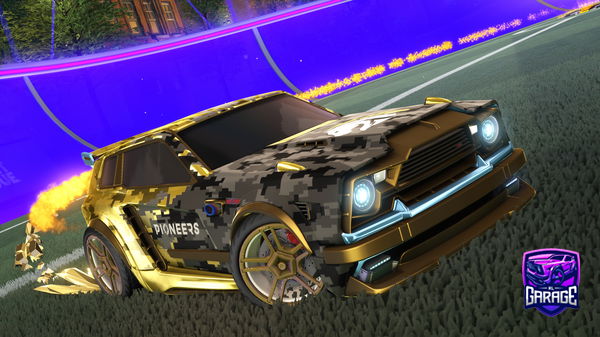 A Rocket League car design from Shadw