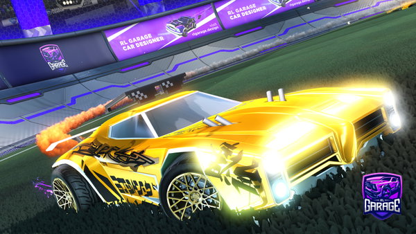 A Rocket League car design from NathXI