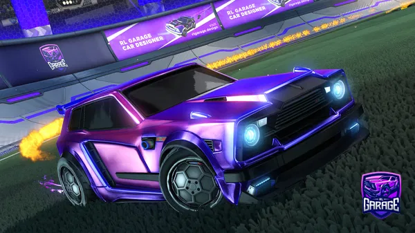 A Rocket League car design from FreestyleDesigns