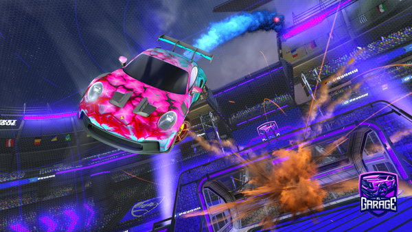 A Rocket League car design from amistake1701