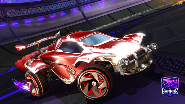 A Rocket League car design from 3XTR4FR0ST