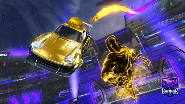A Rocket League car design from Maro_72007