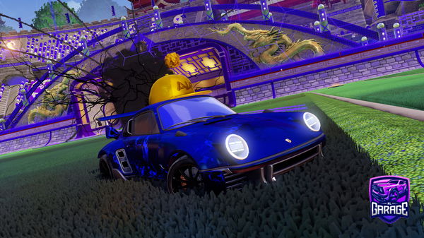 A Rocket League car design from zhgcv