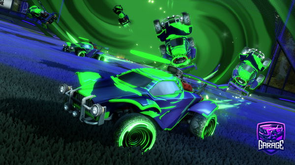 A Rocket League car design from 1stburtonboy06