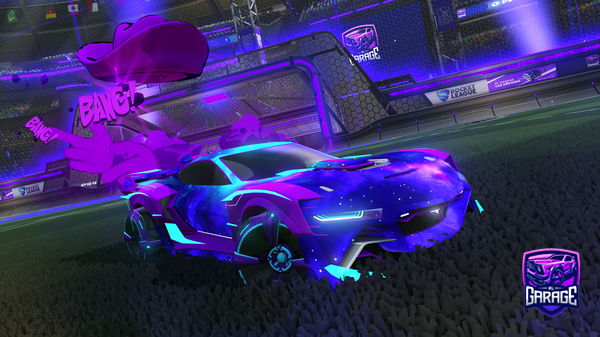 A Rocket League car design from MasculineMean3