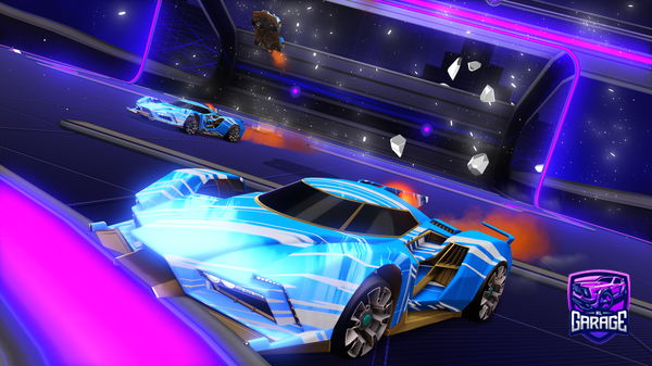 A Rocket League car design from theapollo43