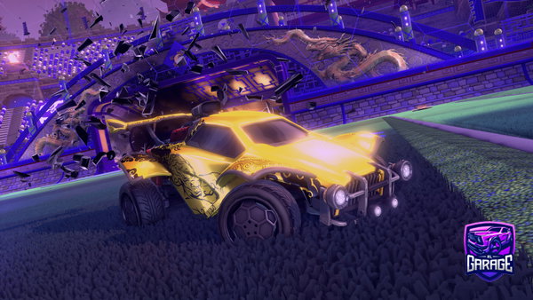 A Rocket League car design from caprirl
