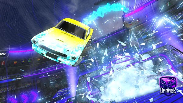 A Rocket League car design from Pxngz_