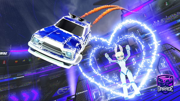 A Rocket League car design from oO0SilverHeelO0o