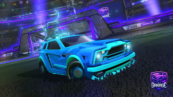 A Rocket League car design from Miracular2010