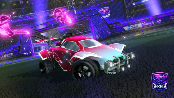 A Rocket League car design from Megustarldenbow