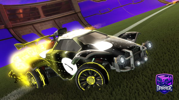 A Rocket League car design from XxDudov123xX