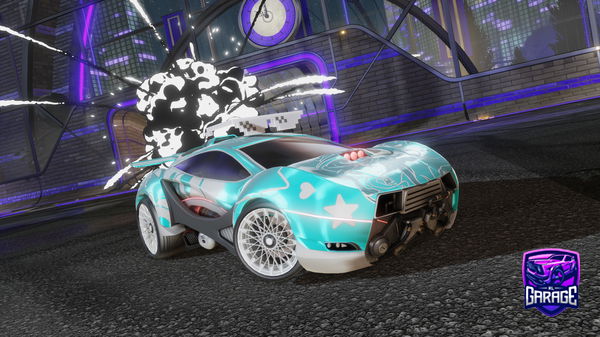 A Rocket League car design from Merguez95