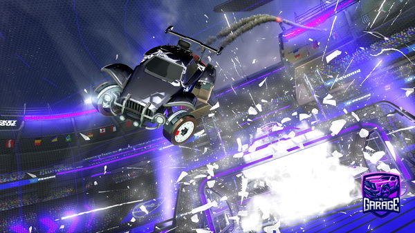 A Rocket League car design from Mdoggerrrrr