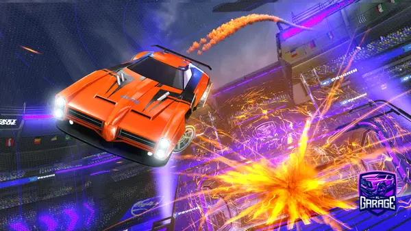 A Rocket League car design from HakonEriksen