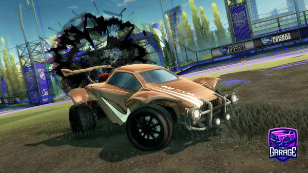 A Rocket League car design from Mikakwmp