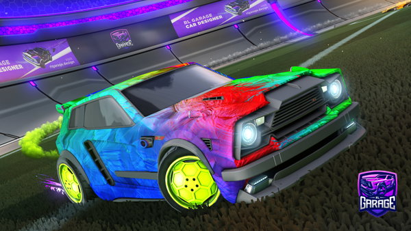 A Rocket League car design from Abduuu