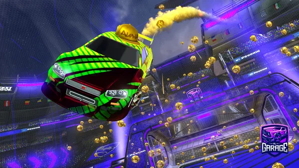 A Rocket League car design from Maicon345