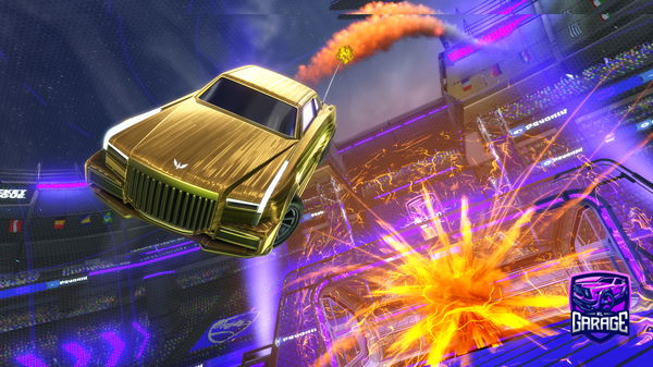 A Rocket League car design from lightshadowww