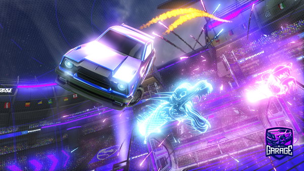 A Rocket League car design from tur_buu_on_psn