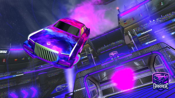 A Rocket League car design from Bul3wd