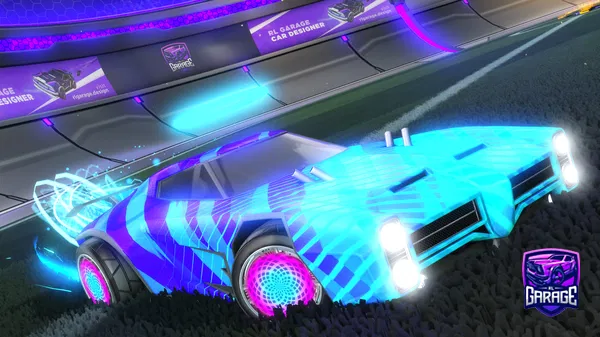 A Rocket League car design from PoesTM