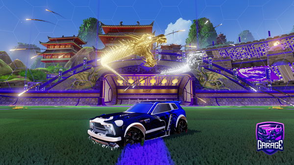 A Rocket League car design from rife-prey4