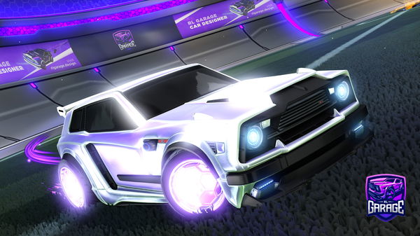 A Rocket League car design from Dreshark