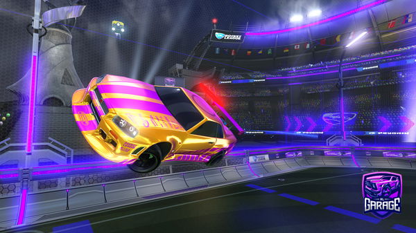 A Rocket League car design from Noobiebsbaknfnan