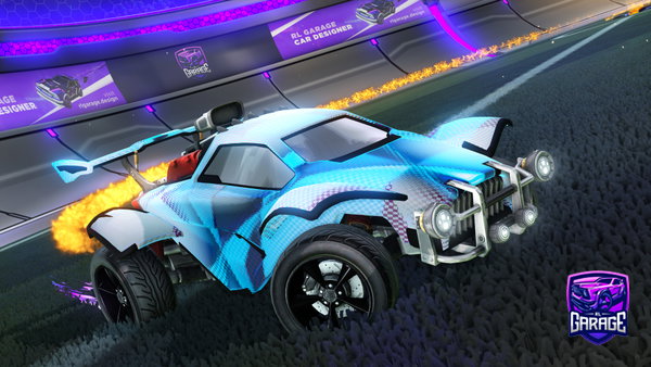 A Rocket League car design from Tub617
