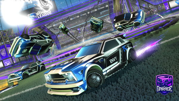 A Rocket League car design from NomoJamo