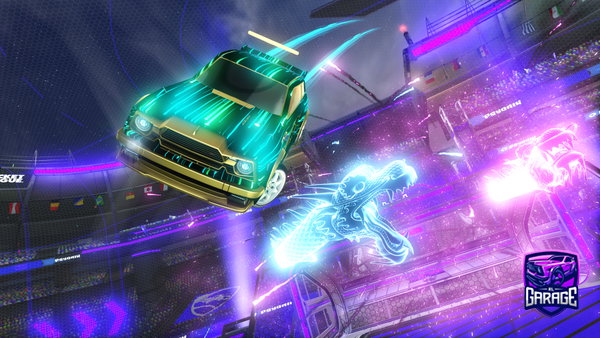 A Rocket League car design from decrisvlog