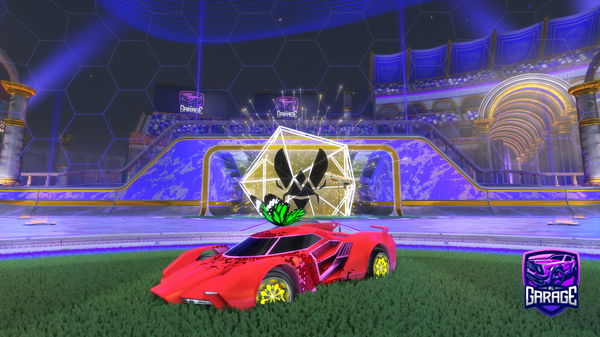 A Rocket League car design from imot-rm