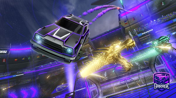 A Rocket League car design from Egoxd