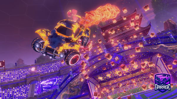 A Rocket League car design from CJR2