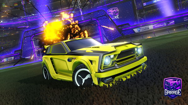 A Rocket League car design from TheIBigShowRL