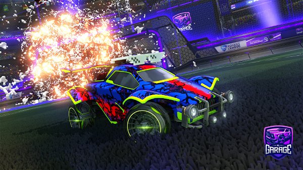 A Rocket League car design from Sleppynic