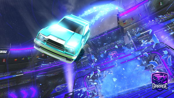 A Rocket League car design from Zerapvp