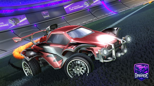 A Rocket League car design from Buddybaseball10