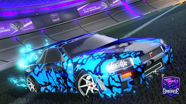 A Rocket League car design from bananone_yeah