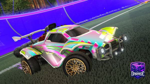 A Rocket League car design from lilricky2716