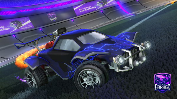 A Rocket League car design from WishZ