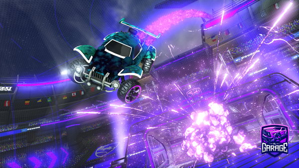 A Rocket League car design from DanoobJ