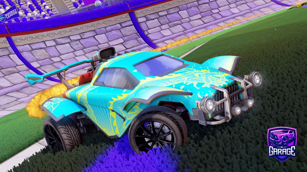 A Rocket League car design from RudolfTheRude