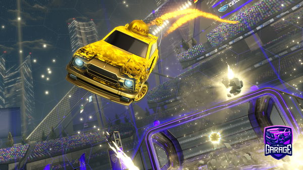 A Rocket League car design from Cocopopmatt