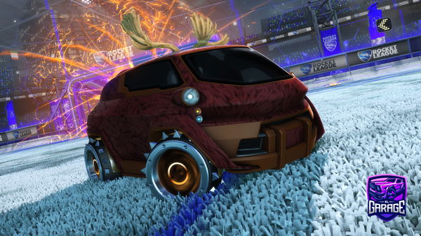 A Rocket League car design from Mild_is_a_Pog